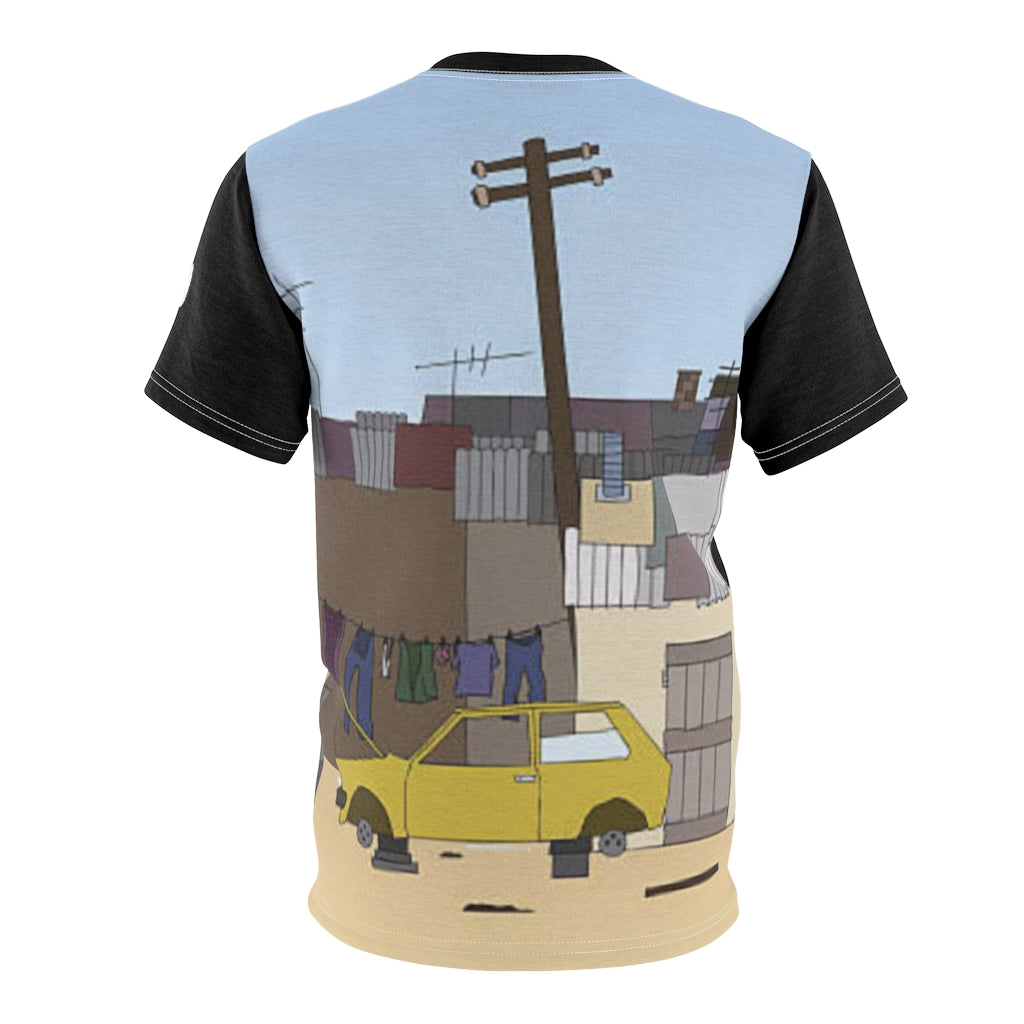 Slum Bunny short sleeve. Black
