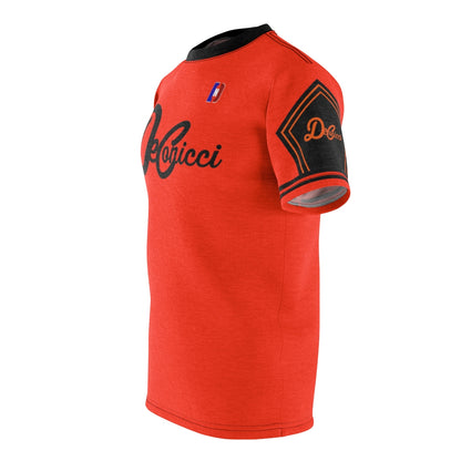 Basketball orange shoe short sleeve