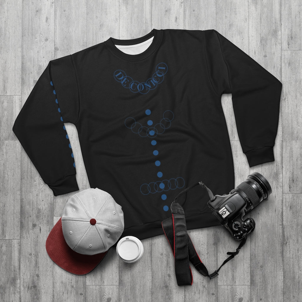 De Conicci Avenue Blue long sleeve Black