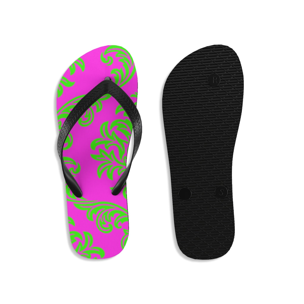Unisex Neon Flip-Flops