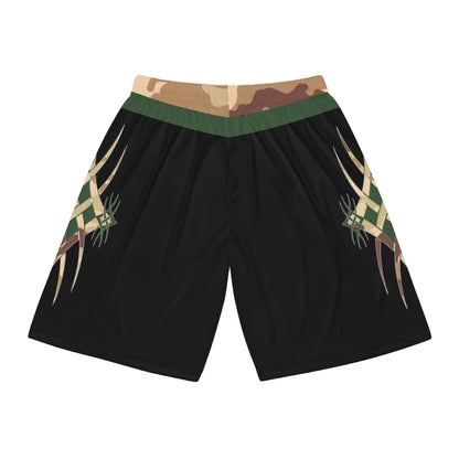 Tribal Combat Basketball Shorts