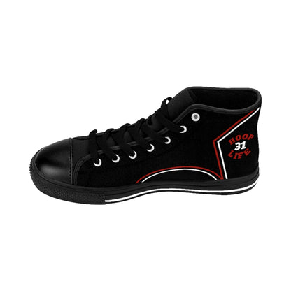 Hoop 31 red black and white color way alternate
