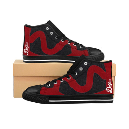 Swivel Red and Black with white logo