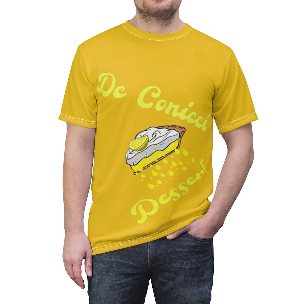 Lemon pie dessert yellow