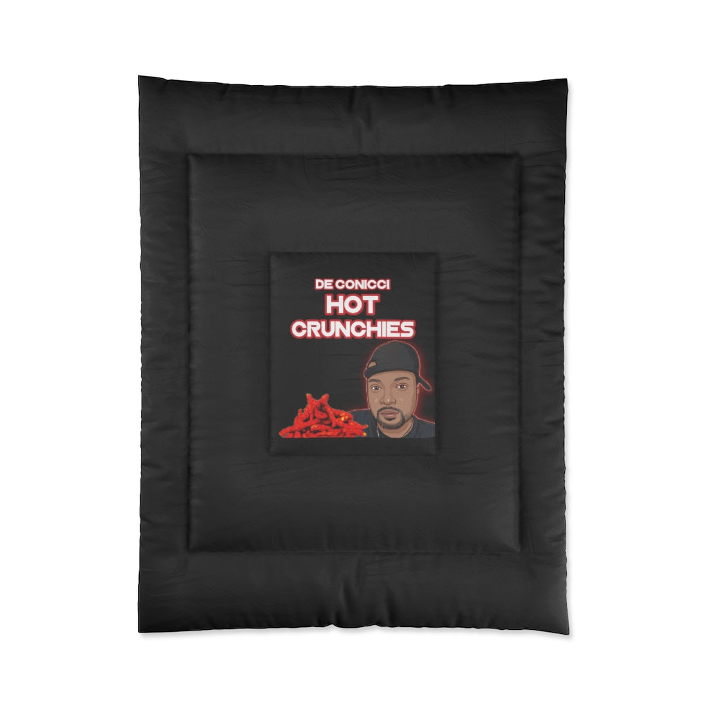 Comforter with HOT CRUNCHIES art