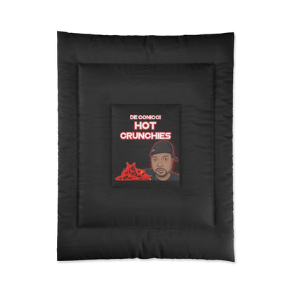 Comforter with HOT CRUNCHIES art