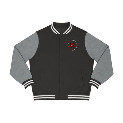 De Conicci Spiritual Bang Men's Varsity Jacket