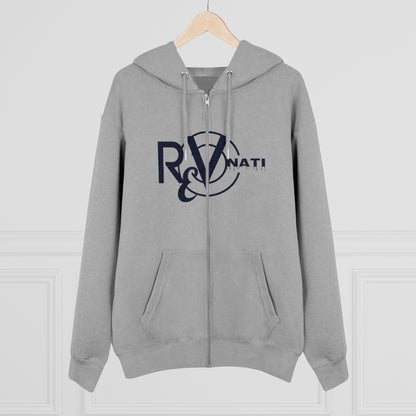 Revonati hoodie. Gray/navy