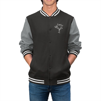 De Conicci Black Varsity Jacket