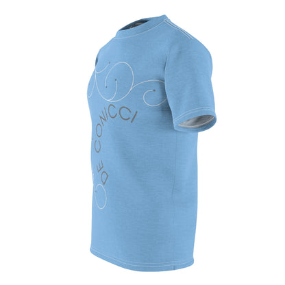 De conicci Authentic rare shirt. Luxury Vine Blue