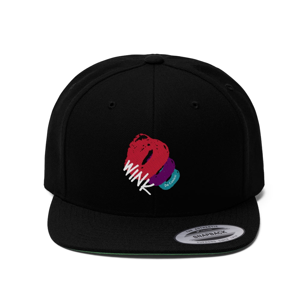 Wink Flat Bill Hat
