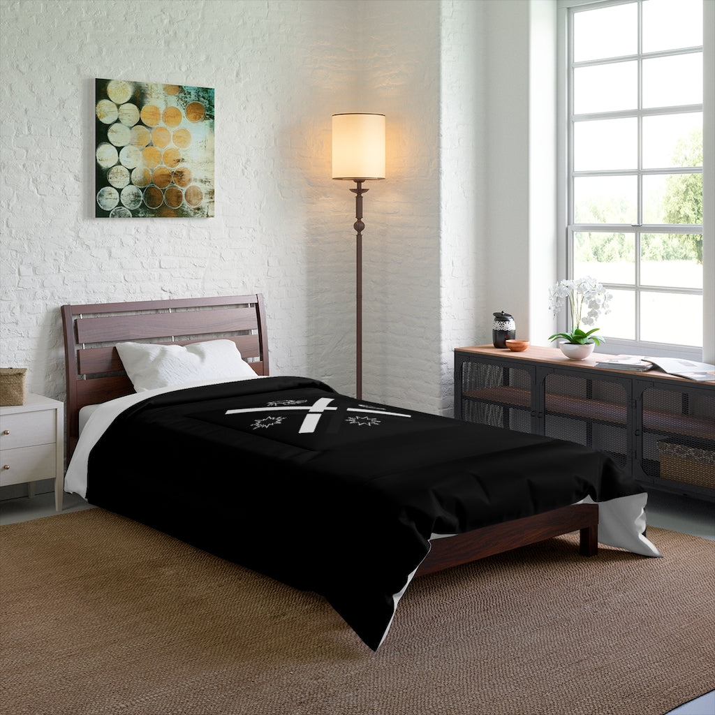 Comforter with Authintic crest