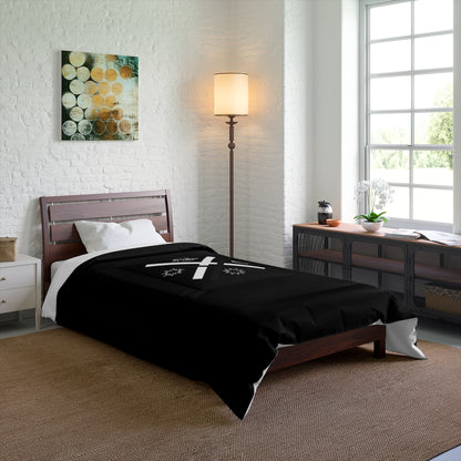 Comforter with Authintic crest