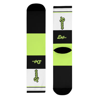 Razor Sharp Hoop Socks