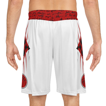 Tribal Basketball Shorts Red/Black