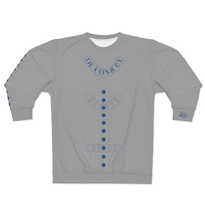De Conicci Avenue Blue long sleeve. Gray