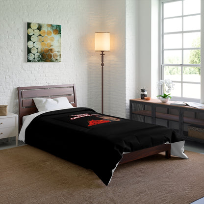 Comforter with HOT CRUNCHIES art