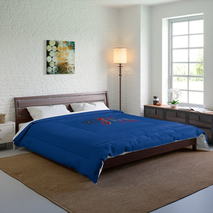 Comforter with Mojukoka one logo