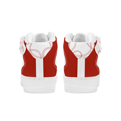 Mojukoka fire red and white