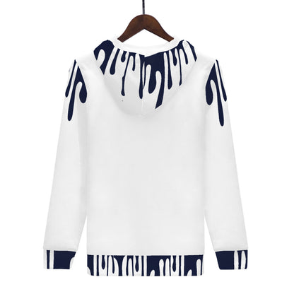 Navy Drip Hoodie